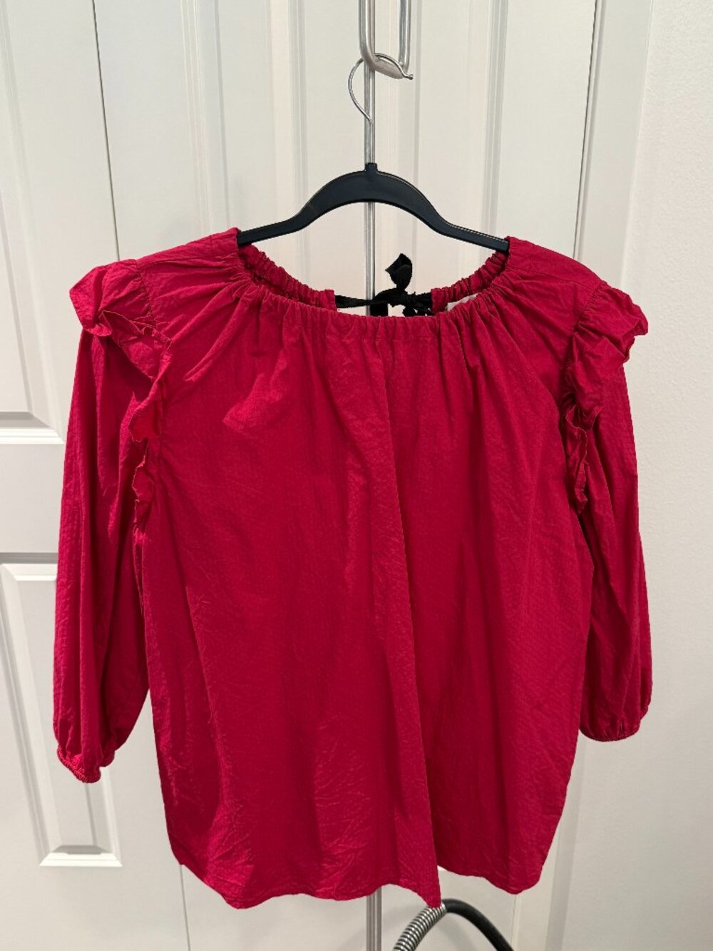 Loft pink 3/4 length sleeve shirt